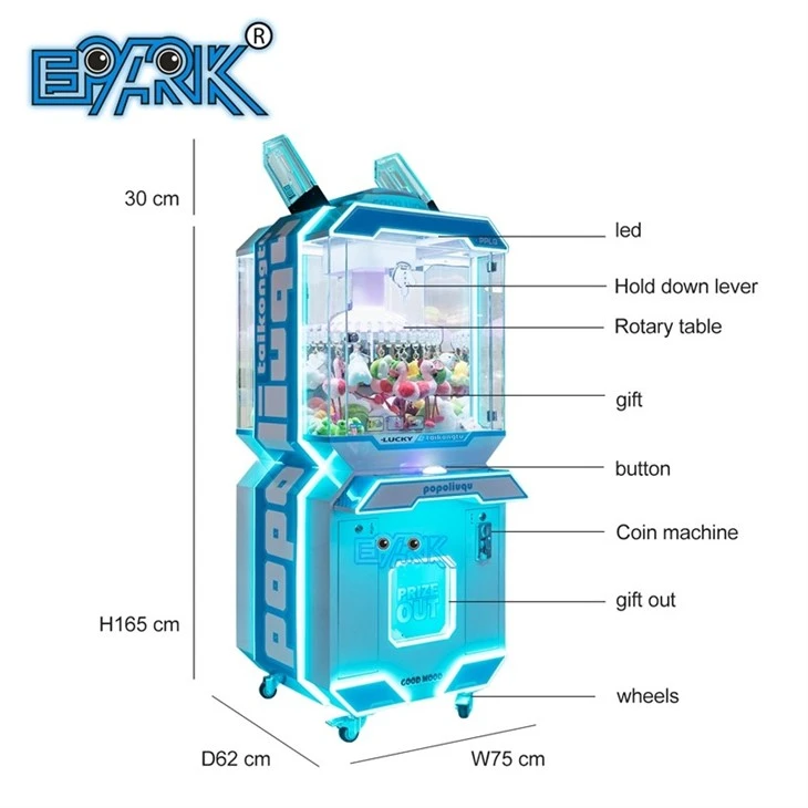 High Value Claw Machine | Luxury Rotating Vending Arcade Game